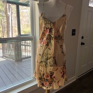 Victoria's Secret Silk Floral Slip Dress